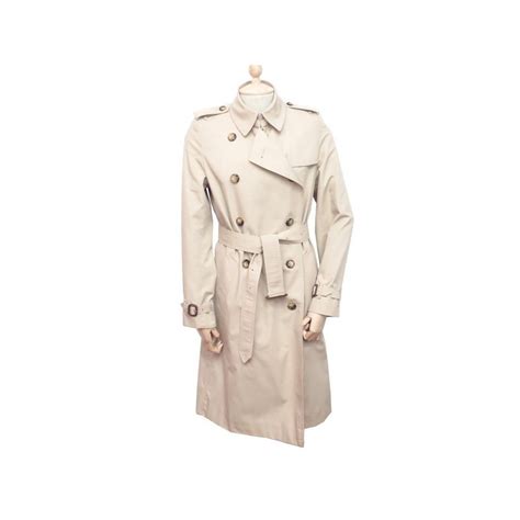 manteau burberry london trench long impermeable coton